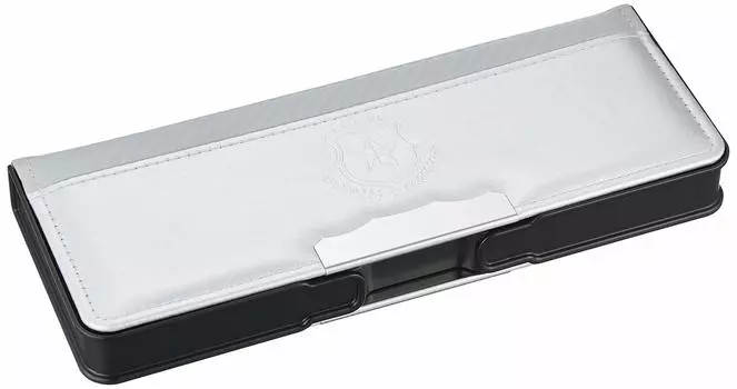 Футляр для канцелярских принадлежностей Sunstar, компактный, Fudere Yokopita Trad Silver S1313398 серебряный