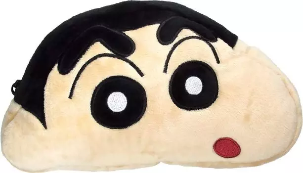 Футляр для карандашей Tees Crayon Pencil Case Мягкая игрушка Face xx 4 см Shin-chan Shin-chan Приблизительно. 20,5 10,5 КС-5523247СН