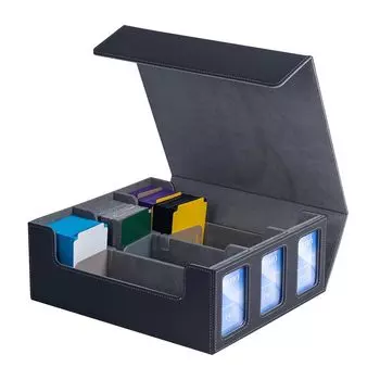 Футляр для коллекционных карт, коробка для хранения карт, коробка для хранения с Pokeka MTG, различные дисплеи для карт [Memeda] 1800+ «Совместимость с Yu-Gi-Oh! Игры (с