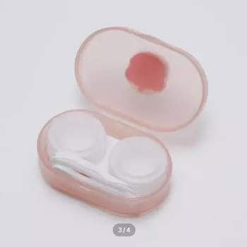 Футляр для линз Candy Pink