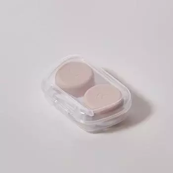 Футляр для линз Pastel бежевый