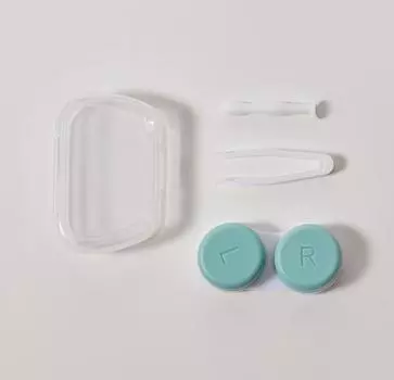 Футляр для линз Pastel Green