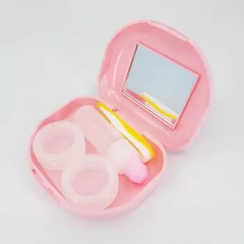 Футляр для линз Ren Bling розовый