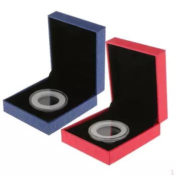 Футляр для монет из 2 шт. для 38 Вт/одинарной прозрачной коллекции