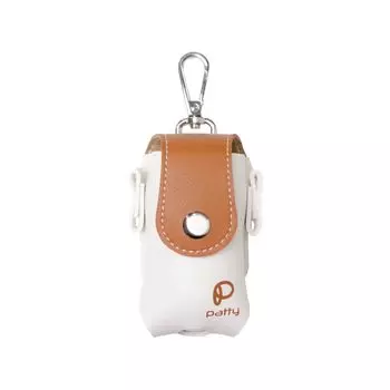 Футляр для мячей для гольфа patty, чехол для мячей для гольфа, поясной ремень для гольфа, легкий, удобный, из 2 частей, чехол для аксессуаров (коричневый)