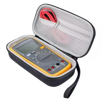 Футляр для мультиметра Fluke, защитная сумка для хранения из ЭВА, чехол для мультиметра Fluke F175C F177C F179C (черный)