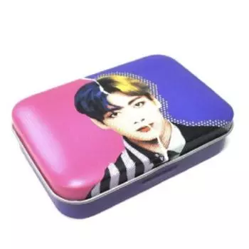 Футляр для объектива BTS Goods Idol, JungKook (в комплекте 1 фотокарточка BTS в стиле поп-арт)