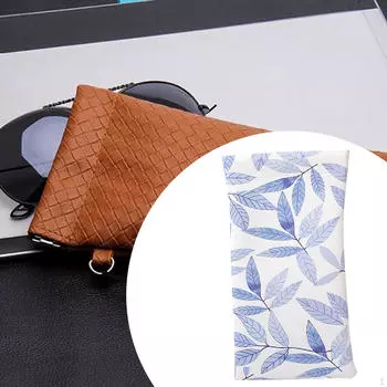 Футляр для очков, чехол для очков Squeeze Top для женщин, удобная переноска, дорожные мягкие солнцезащитные очки из искусственной кожи Style A