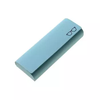 Футляр для очков для мужчин и женщин. Жесткий футляр для очков с магнитной застежкой из искусственной кожи. синий