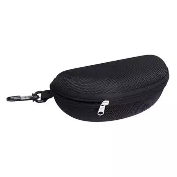 Футляр для очков EVA Держатель для очков на молнии Аксессуары для очков (черный)