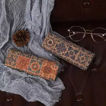 Футляр для очков из натуральной пробки, твердый чехол-раскладушка, красивый ящик для хранения очков для мужчин и женщин, страдающих близорукостью