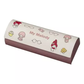 Футляр для очков Kamiojapan Sanrio My Melody Pink Hard с тканью 094267