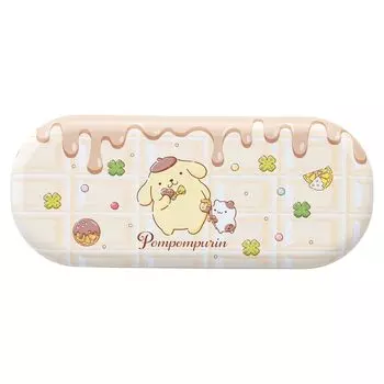 Футляр для очков Sanrio, пенал, чехол для банок, чехол для игрушек, чехол для аксессуаров, милый персонаж, помпон 2583-02