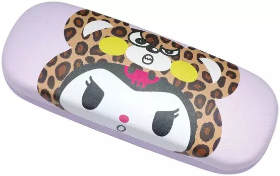 Футляр для очков скейтера, жесткий тип, головной убор Kuromi Sanrio ZMC1-A