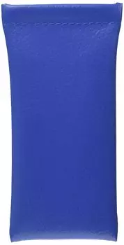 Футляр для очков Tccase с мягкой пружинной застежкой синего цвета, сделано в Японии, однорычажный, вставной, G-7-11