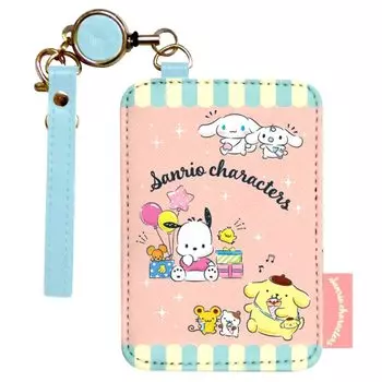 Футляр для пропуска Sanrio компании K с катушкой Sanrio Characters H106 x W73 x D7 мм CRT5-SAC