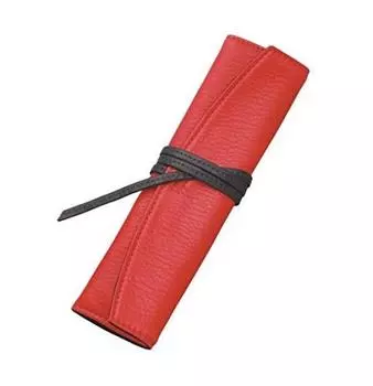 Футляр для ручек Pilot Pensamble Roll Pen 1 карман, красный (Длинная) красный