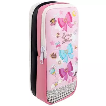 Футляр для ручки Nikken Stationery Вертикальный и горизонтальный Футляр для ручки Fancy Ribbon x Pink [Nikken Stationery] NFTY-5