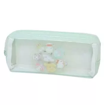 Футляр для ручки с двумя молниями Sanrio Characters Yurutto Flower Garden