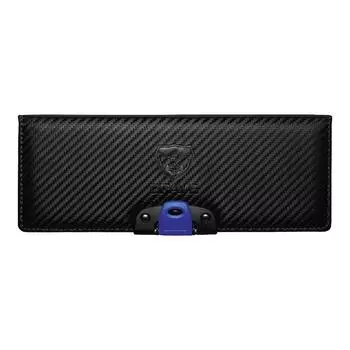 Футляр для ручки Sonic Pen Alrock Pen Brave Carbon Style, черный, синий SK-1067-DB