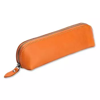 Футляр для ручки sumo56 из натуральной кожи, прошедшей контроль сомелье, большой треугольный футляр для ручки растительного дубления, разработанный мастером по коже (Верблюд)