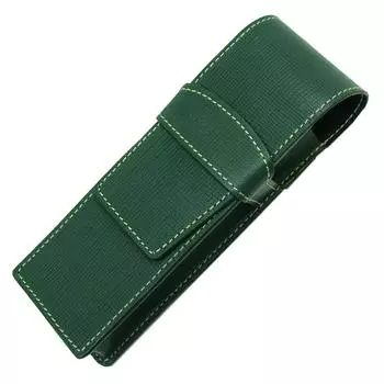 Футляр для ручки Trender кожаный зеленый [Pilot] зелёный