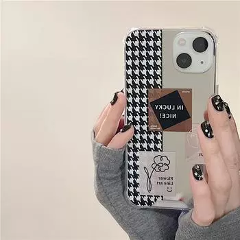 Футляр для шахматной доски Zhitai: Совместимо с Apple iPhone 15 Pro, iPhone 16 Mirror, Huawei P40 и Xiaomi 14. iPhone XS Max