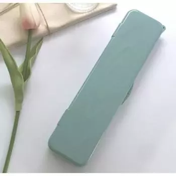 Футляр для столовых приборов для взрослых Bachen, большой, мятный, 1 предмет, популярная корейская посуда