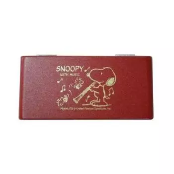 Футляр для тростей кларнета 10 штук тип SNOOPY/Snoopy B (красный) красный