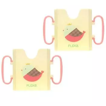Футляр Flexa Milk для соевого молока Yellow Bird, Yellow Bird, 2 шт.