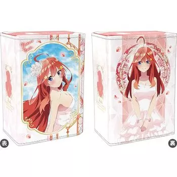 Футляр из синтетической кожи W movie Quintessential Satsuki Wedding The Quintuplets Nakano Ver. коричневый