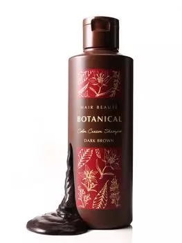 Future Lab Botanical Color Cream Shampoo Темно-коричневый 1 месяц Седой шампунь для окрашивания волос Цветной шампунь Цвет волос Шампунь для окрашивания волос Седая краска для волос Номер