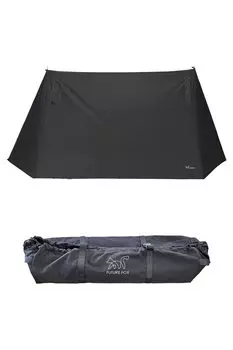 FUTUREFOX Campfire Campfire Reflector Bonfire Camp Windshield Windshield Camping Веревка не требуется 120 см (черный)