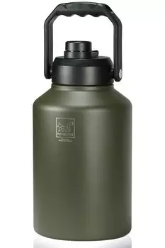 FUTUREFOX Контейнер для льда Кувшин для льда Кемпинг Открытый Галлон 1.9L/3.8L (1 (приблизительно. 3,8 л)) оливковый