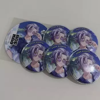 Fuwa Minato Can Badge