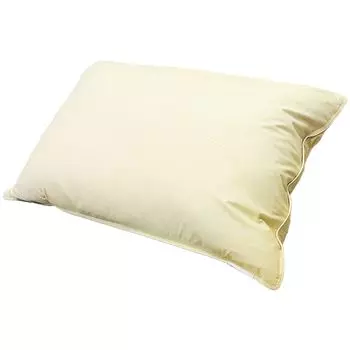 Fuwarira Feather Pipe Pillow 43 x 63cm Pillow Feather Fluffy Soft Pipe Feather Pillow Hotel Specifications Beige Ecru 1 Piece