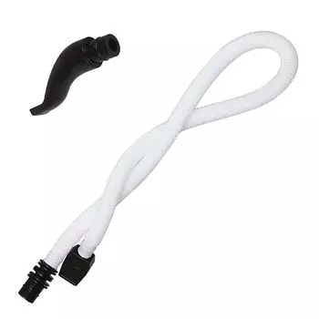 FUYUERO Губная гармошка Пианика Клавишная гармошка Гибкий пластиковый мундштук Запасные части Инструмент Замена Универсальная губная гармошка Мундштук для духовой трубки белый