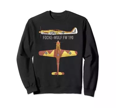 Fw 190 немецкий истребитель времен Второй мировой войны вид сверху учебный самолет Фокке-Вульф