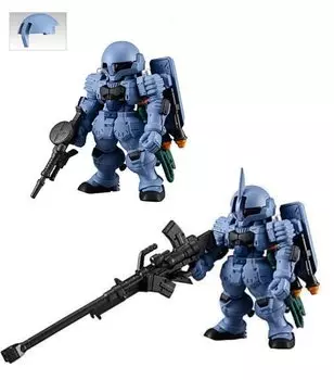 FW GUNDAM CONVERGE 10th Anniversary SELECTION 01 Zuda Zuda и 3rd 2 типа набор [3. (Раздел 1) 4. (2-я машина)/Зуда (запасная машина)]