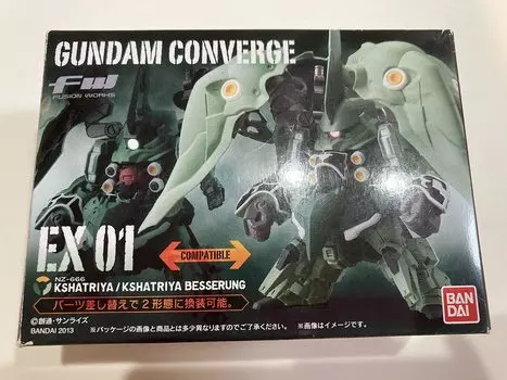 FW GUNDAM CONVERGE EX 01 1 шт. (конфета игрушка/жвачка)