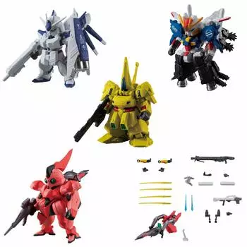 FW GUNDAM CONVERGE #Plus02 (5 pieces) Candy toys/gum (Gundam series)