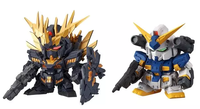 FW SD Gundam NEO 03 2 типа Gundam Unit 2 Banshee Gundam Unit Candy Toy [Ассорти (Единорог Норн, 6)]