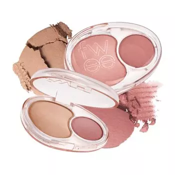 fwee Dual cheek mellow RS01 Rosy talk [12 colors]