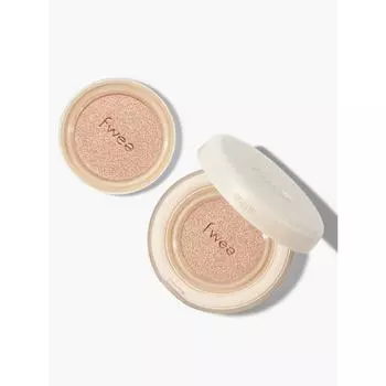 Fwee Pu Cushion Suede Refill Set, 04. Натуральная замша