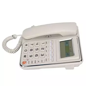 G035 проводной телефон с большой кнопкой, домашний проводной телефон с громкоговорителем для пожилых людей, домашний офис