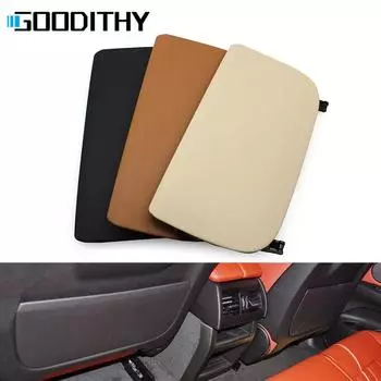 G05 G06 G07 внутренняя левая правая спинка сиденья для хранения кожаный карманный чехол Замена для BMW X5 X6 X7 2022 Black 1PC