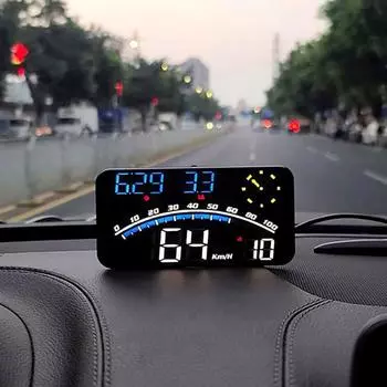 G10 Проекционный дисплей Цифровой дисплей Различные функции Многорежимный автомобиль синий/белый