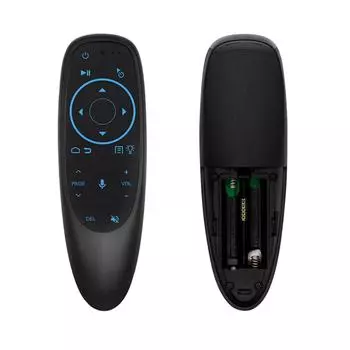 G10S Pro BT Голосовой пульт дистанционного управления 2,4G Беспроводная воздушная мышь с гироскопом ИК-обучение для Android TV Box PC
