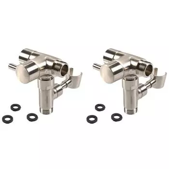 - G1/2 3-ходовой душевой кронштейн с креплением для ручного душа, распределительный клапан для душа(белый