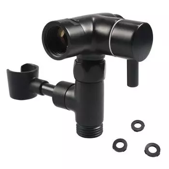 G1/2 3-ходовой распределительный клапан для душа для ручного душа и фиксированной душевой головки белый